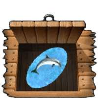 Ultima Online Dolphin Rug