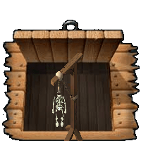 UO Skeletal Hangman